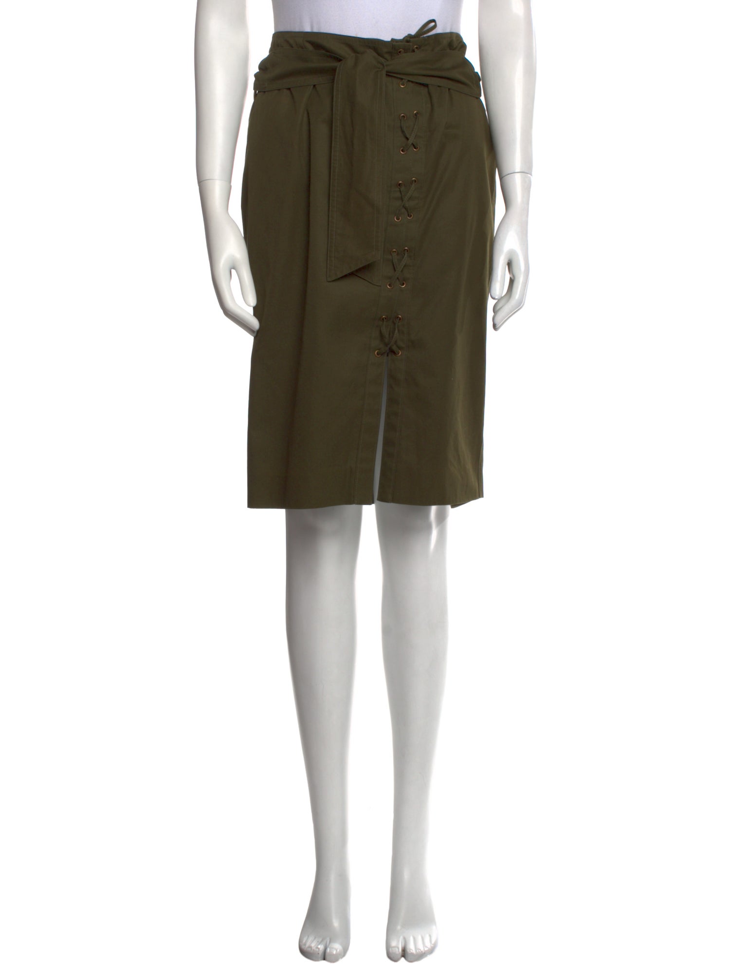 Yves Saint Laurent Rive Gauche Vintage Knee-Length Skirt