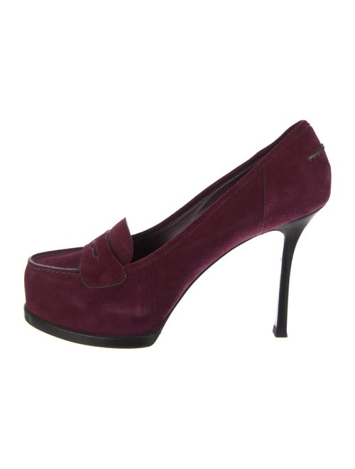 Yves Saint Laurent Suede Pumps