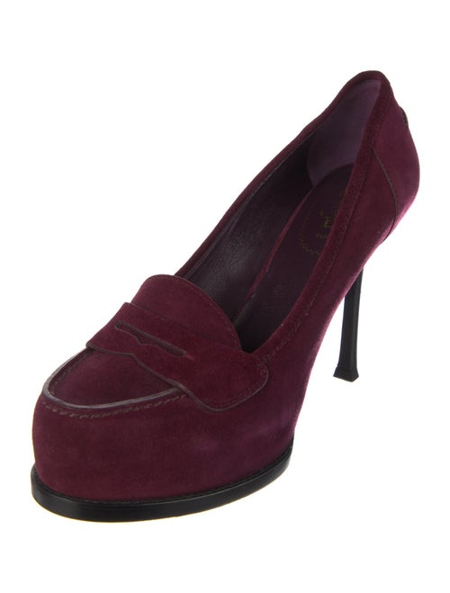 Yves Saint Laurent Suede Pumps