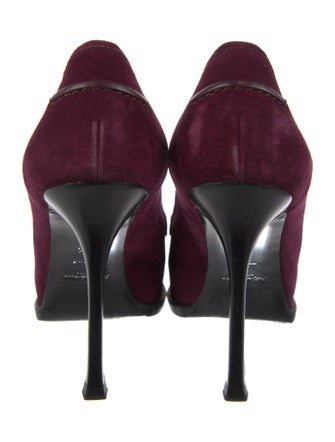 Yves Saint Laurent Suede Pumps