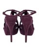 Yves Saint Laurent Suede Slingback Sandals