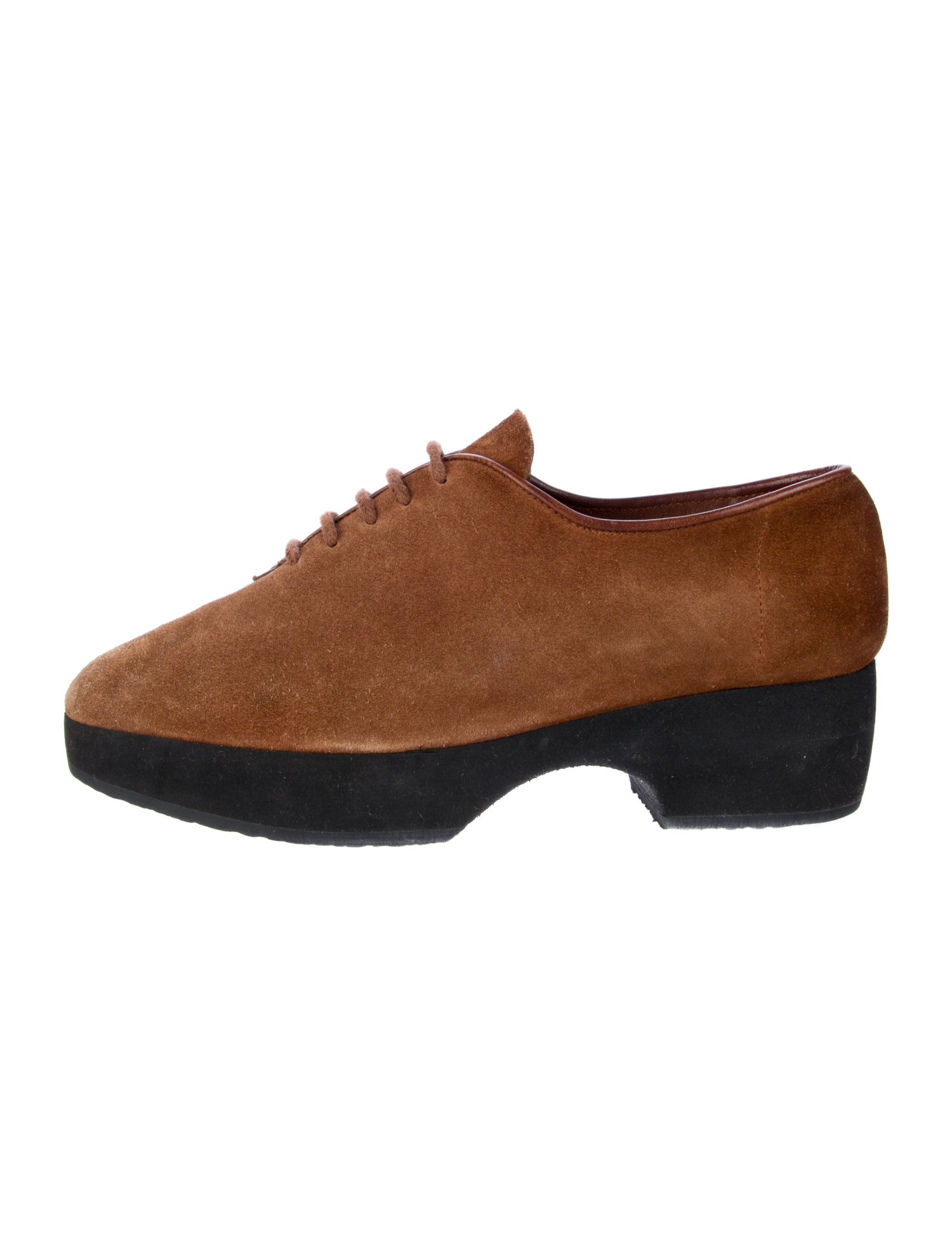 Yves Saint Laurent Suede Oxfords