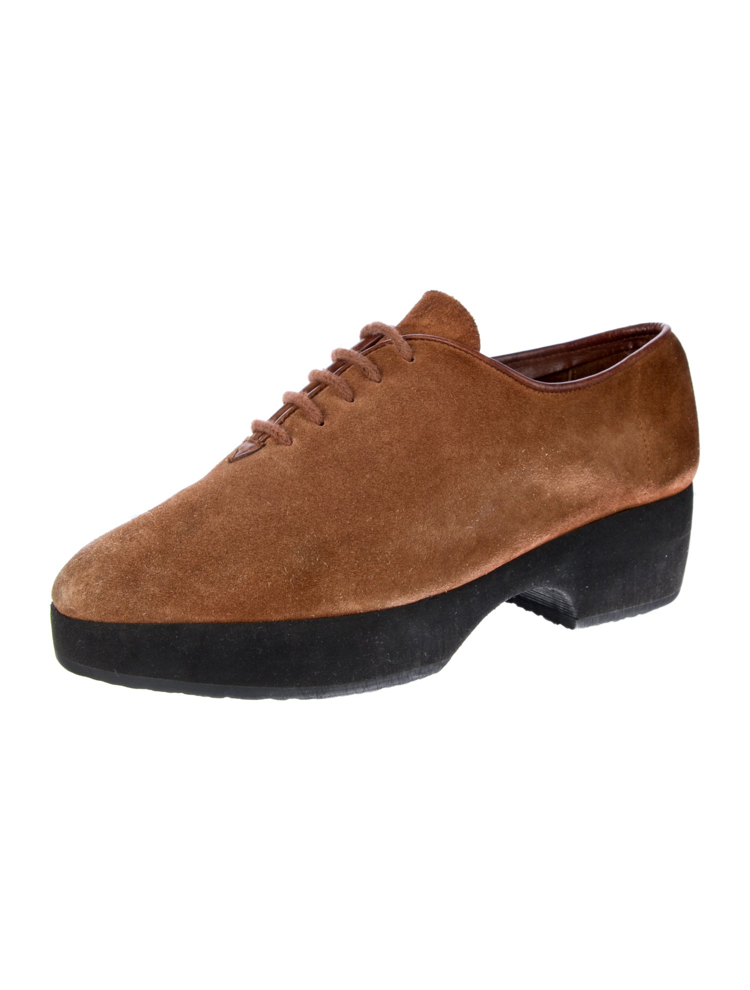 Yves Saint Laurent Suede Oxfords