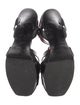 Yves Saint Laurent Leather T-Strap Sandals