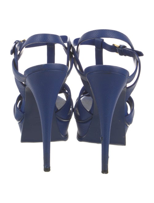 Yves Saint Laurent Leather T-Strap Sandals