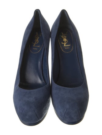 Yves Saint Laurent Suede Pumps