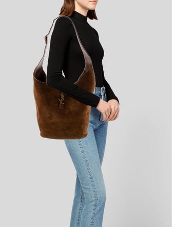 Saint Laurent Suede Hobo