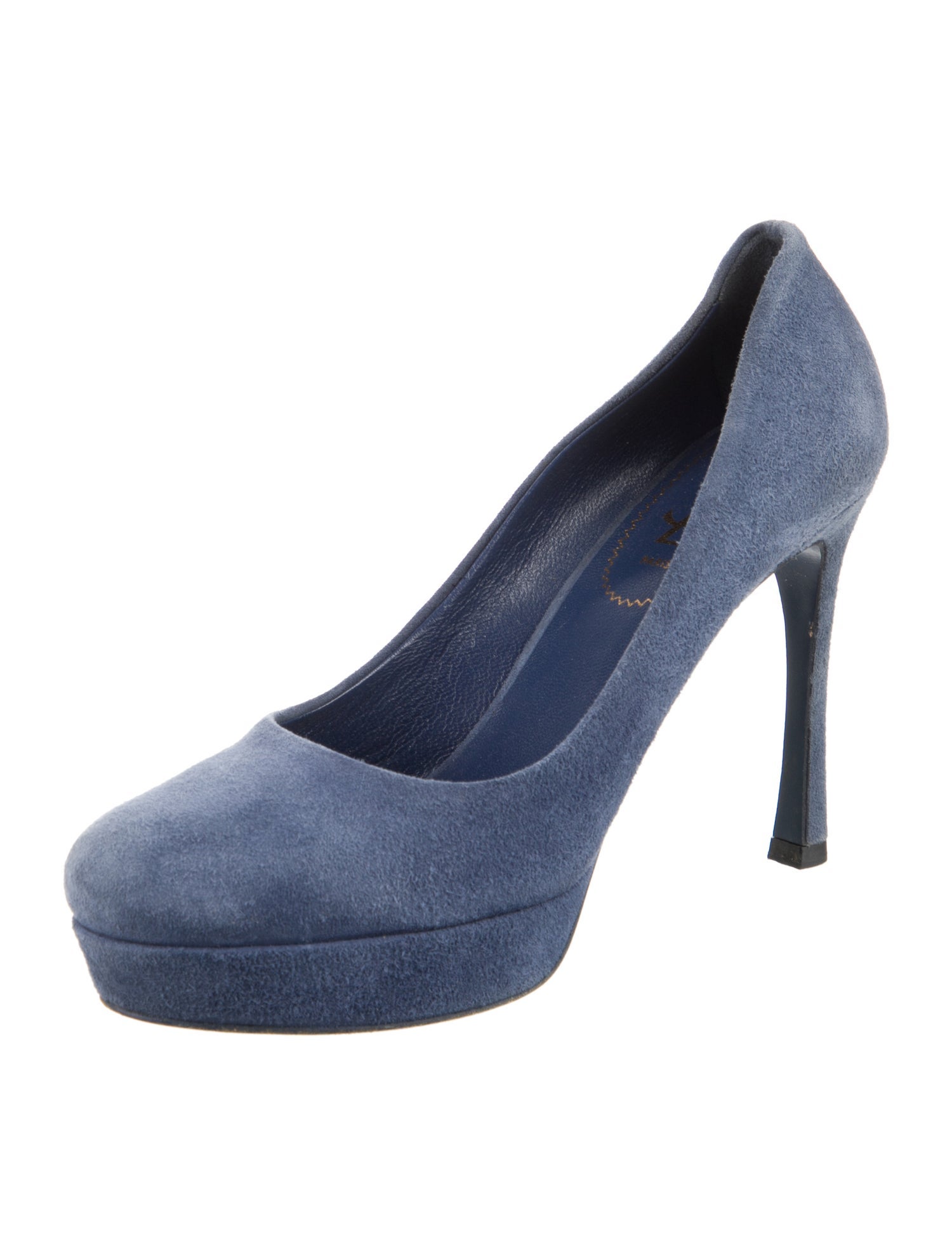 Yves Saint Laurent Rive Gauche Suede Pumps