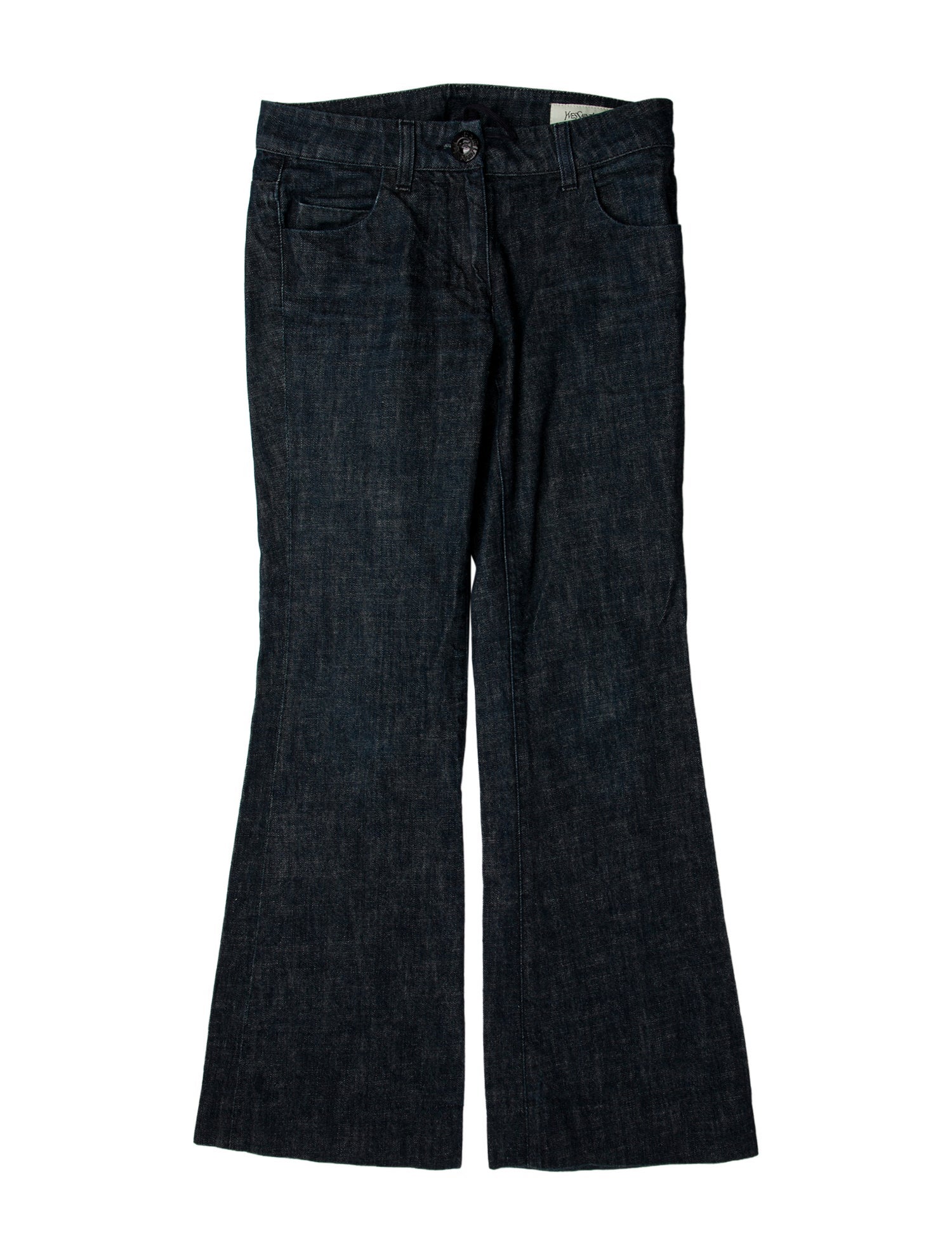 Yves Saint Laurent Low-Rise Wide Leg Jeans