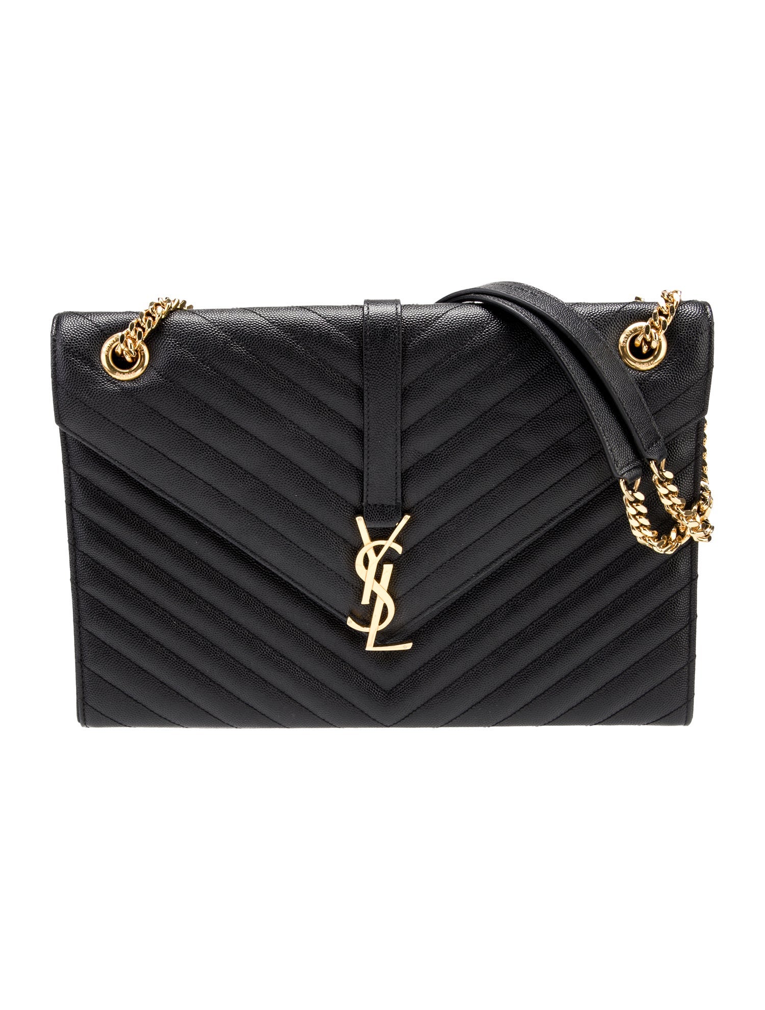 Saint Laurent Leather Envelope