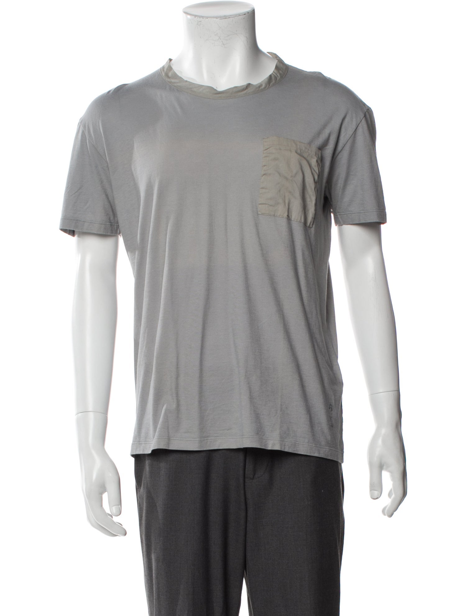 Yves Saint Laurent Crew Neck Short Sleeve T-Shirt