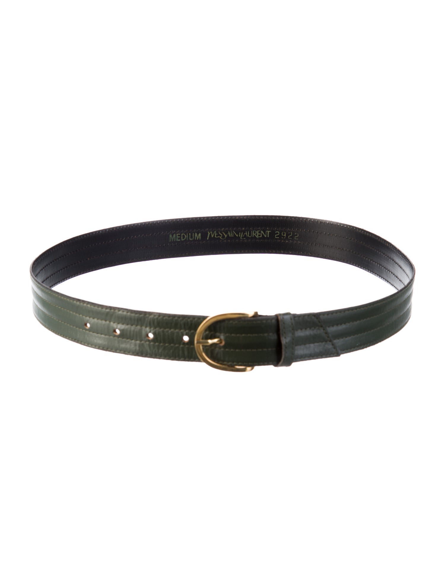 Yves Saint Laurent Vintage Leather Belt