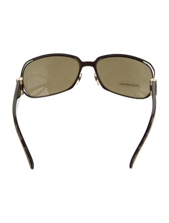 Yves Saint Laurent Square Tinted Sunglasses