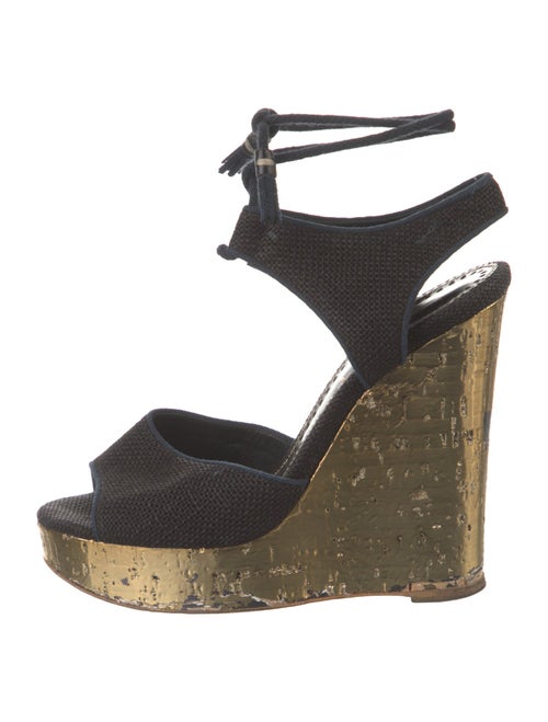 Yves Saint Laurent Canvas Sandals