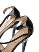 Yves Saint Laurent Rive Gauche Patent Leather T-Strap Pumps