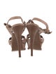 Yves Saint Laurent Leather T-Strap Sandals