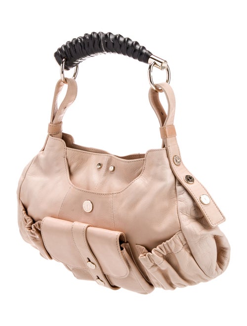 Yves Saint Laurent Rive Gauche Leather Horn Mala Mala Small