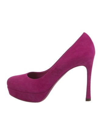 Yves Saint Laurent Suede Pumps
