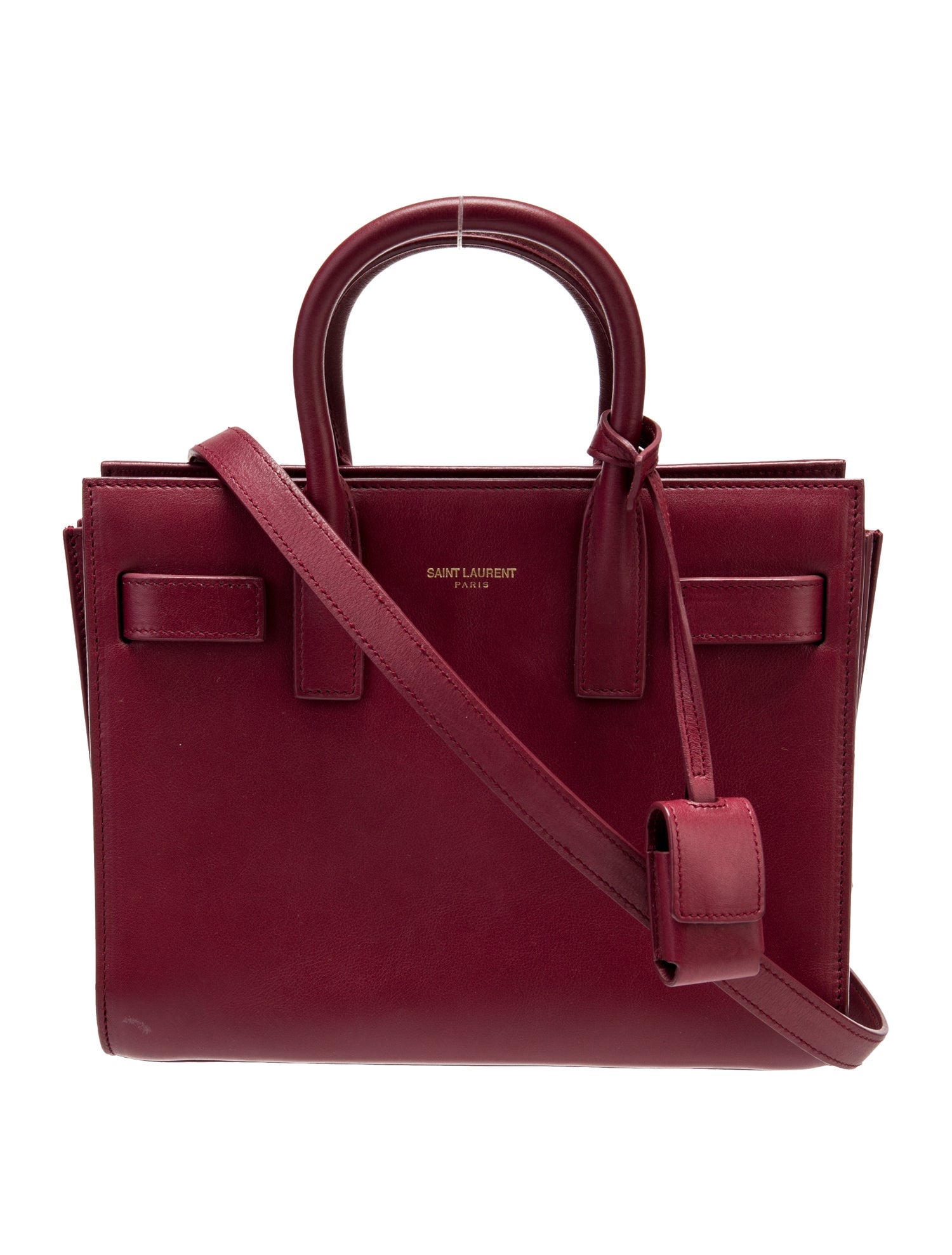 Saint Laurent Leather Sac De Jour Nano