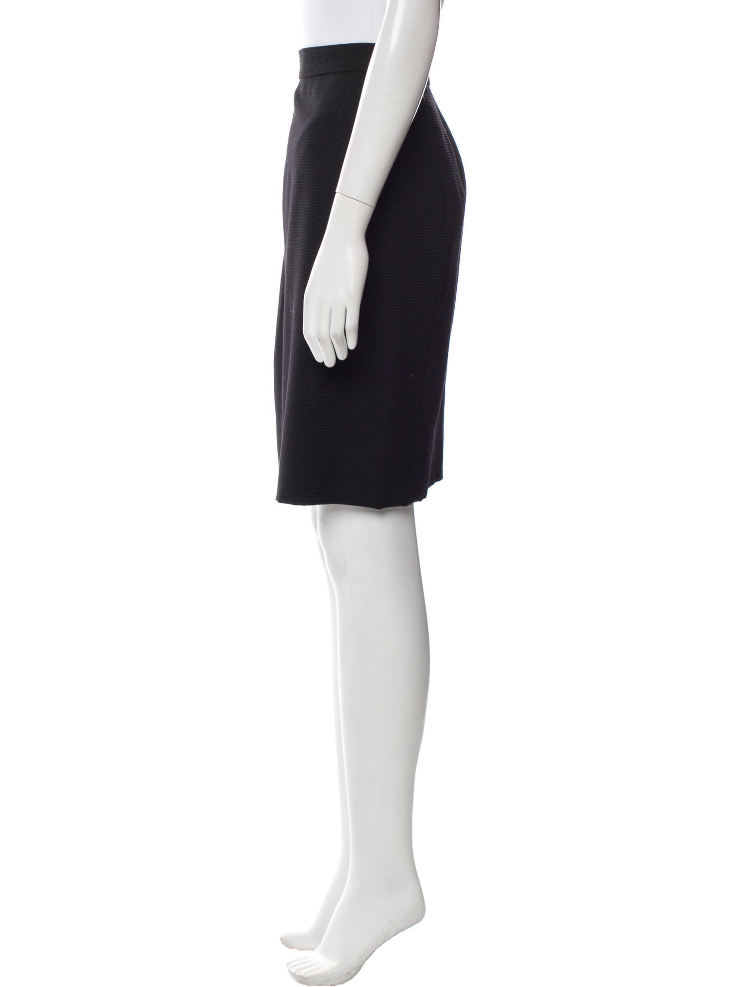Yves Saint Laurent Wool Knee-Length Skirt