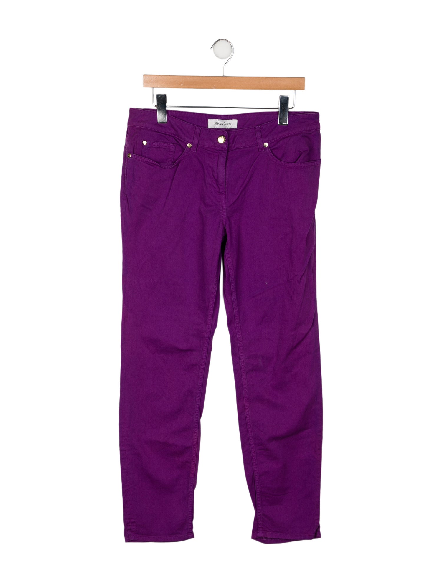 Yves Saint Laurent Straight-Leg Jeans