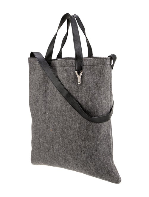 Yves Saint Laurent Felt Bucket Bag