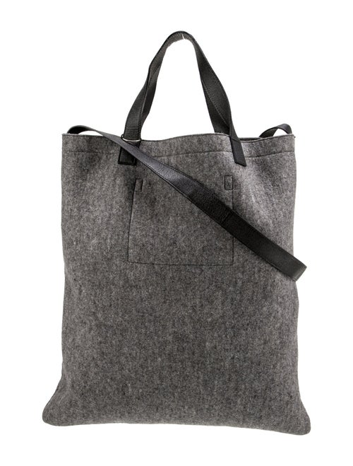 Yves Saint Laurent Felt Bucket Bag