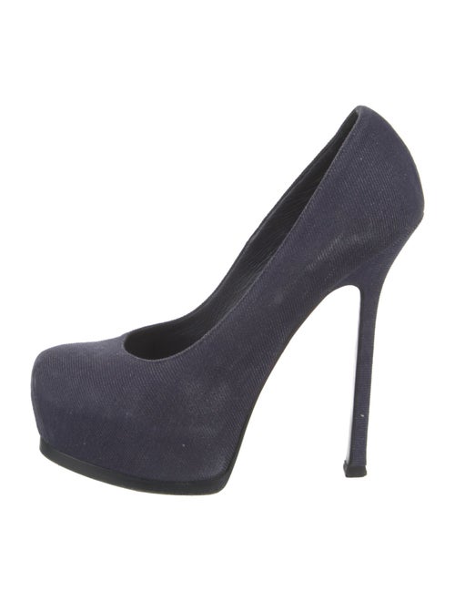 Yves Saint Laurent Denim Pumps