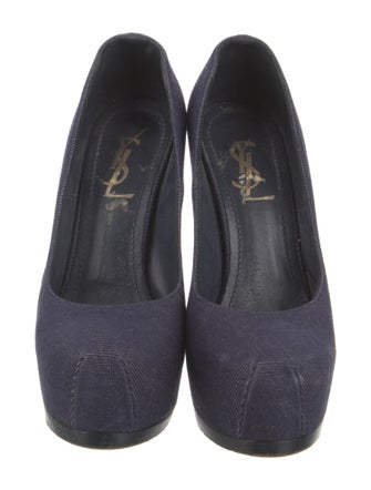 Yves Saint Laurent Denim Pumps