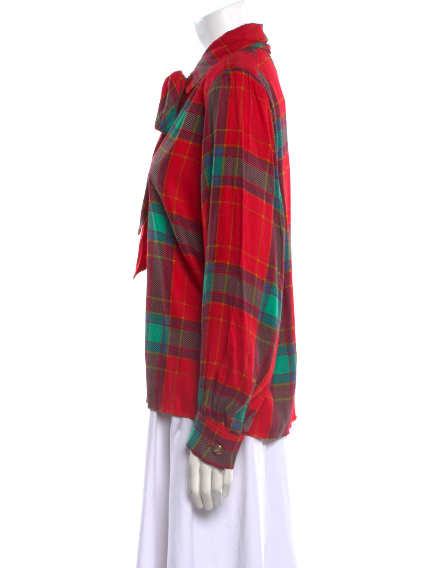 Yves Saint Laurent Vintage 1991 Button-Up Top