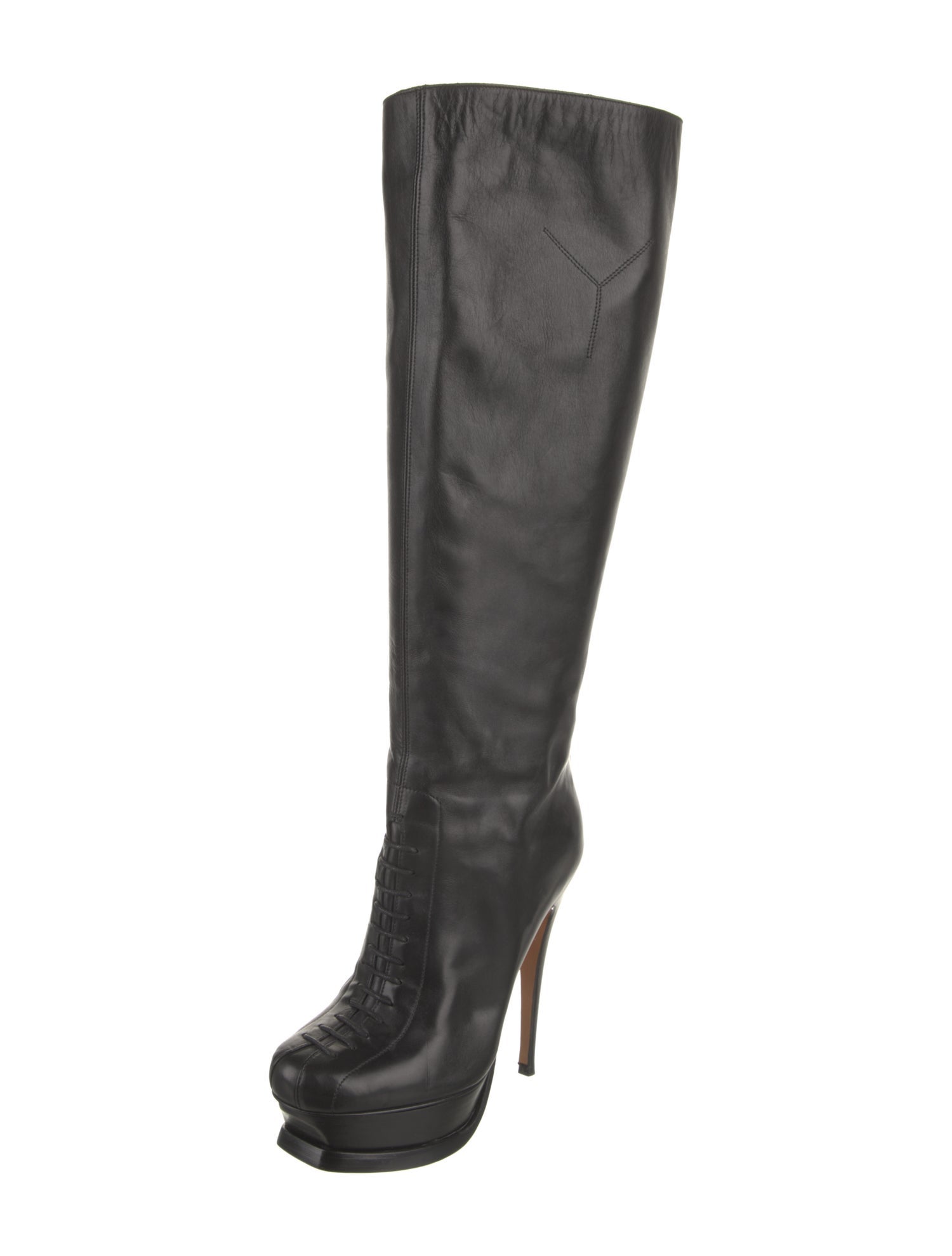 Yves Saint Laurent Leather Boots