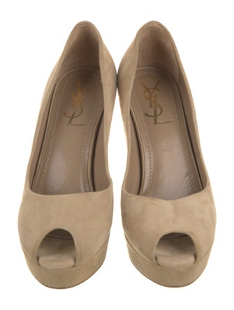 Yves Saint Laurent Suede Pumps