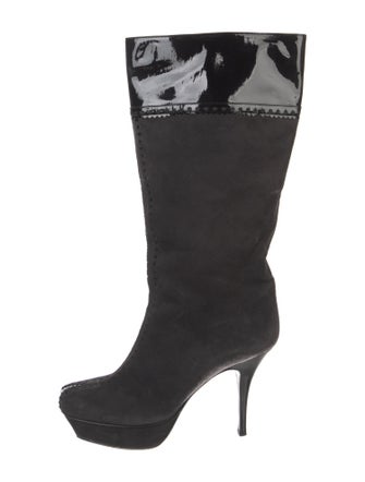 Yves Saint Laurent Suede Boots