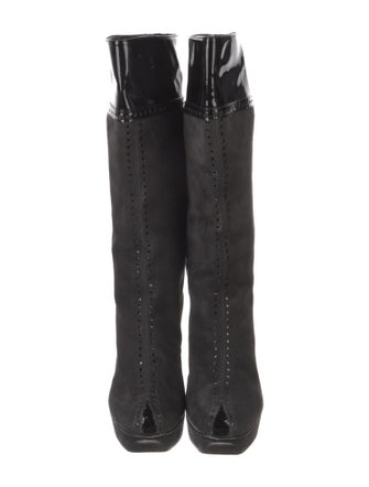 Yves Saint Laurent Suede Boots