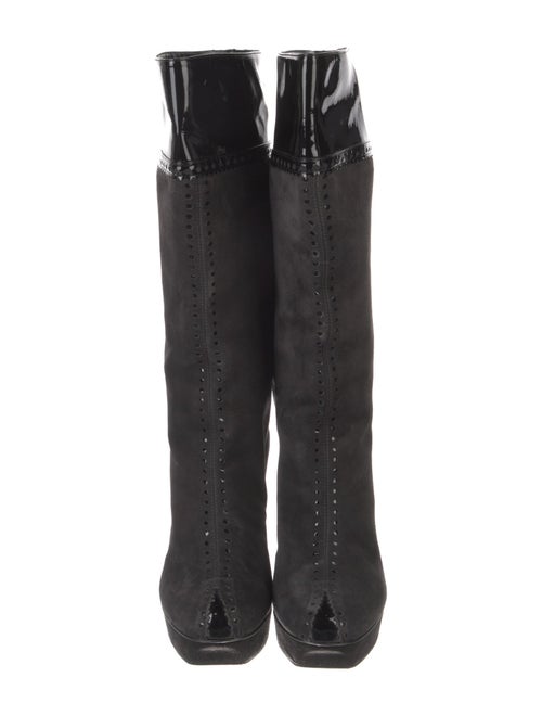 Yves Saint Laurent Suede Boots