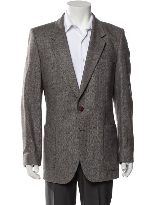 Yves Saint Laurent Tweed Pattern Blazer