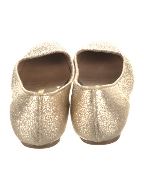 Yves Saint Laurent Rive Gauche Leather Ballet Flats