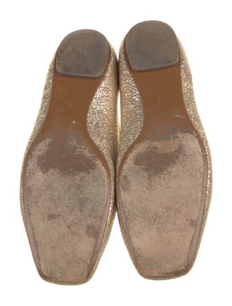 Yves Saint Laurent Rive Gauche Leather Ballet Flats