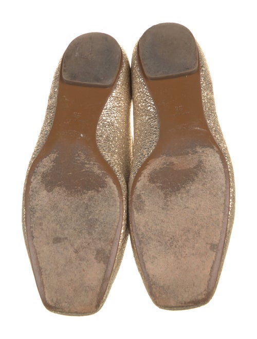 Yves Saint Laurent Rive Gauche Leather Ballet Flats