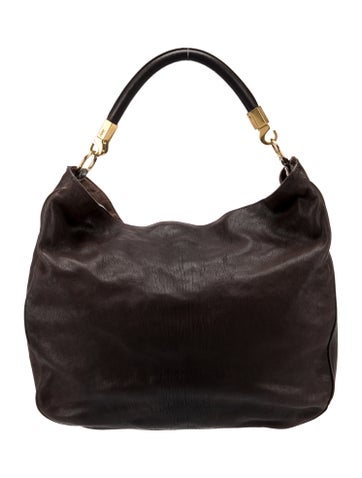 Yves SAINT LAURENT Hobos Leather Hobo