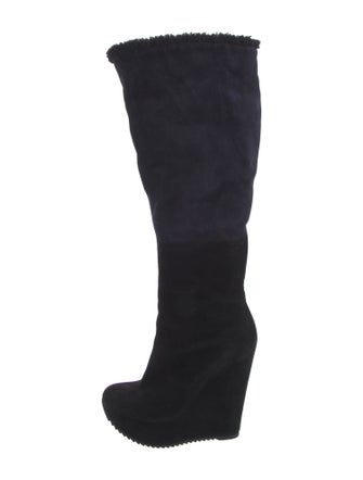 Yves Saint Laurent Suede Boots