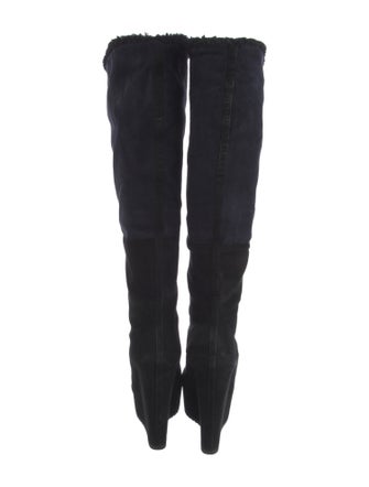 Yves Saint Laurent Suede Boots