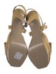 Yves Saint Laurent Patent Leather Slingback Sandals