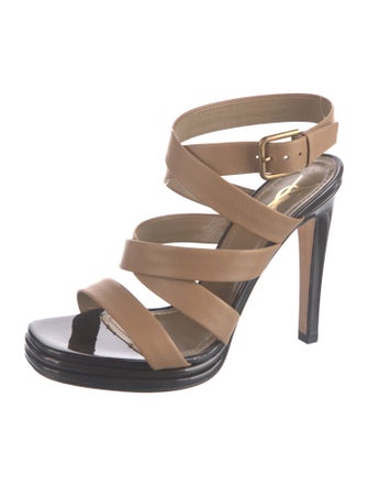 Yves Saint Laurent Leather Sandals
