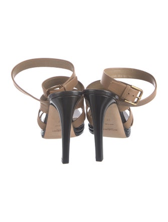 Yves Saint Laurent Leather Sandals