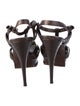 Yves Saint Laurent Leather T-Strap Sandals