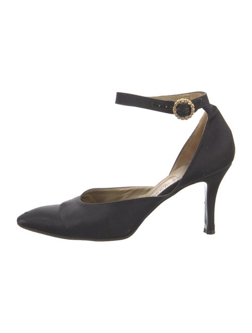 Yves Saint Laurent Satin D'Orsay Pumps