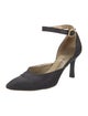 Yves Saint Laurent Satin D'Orsay Pumps