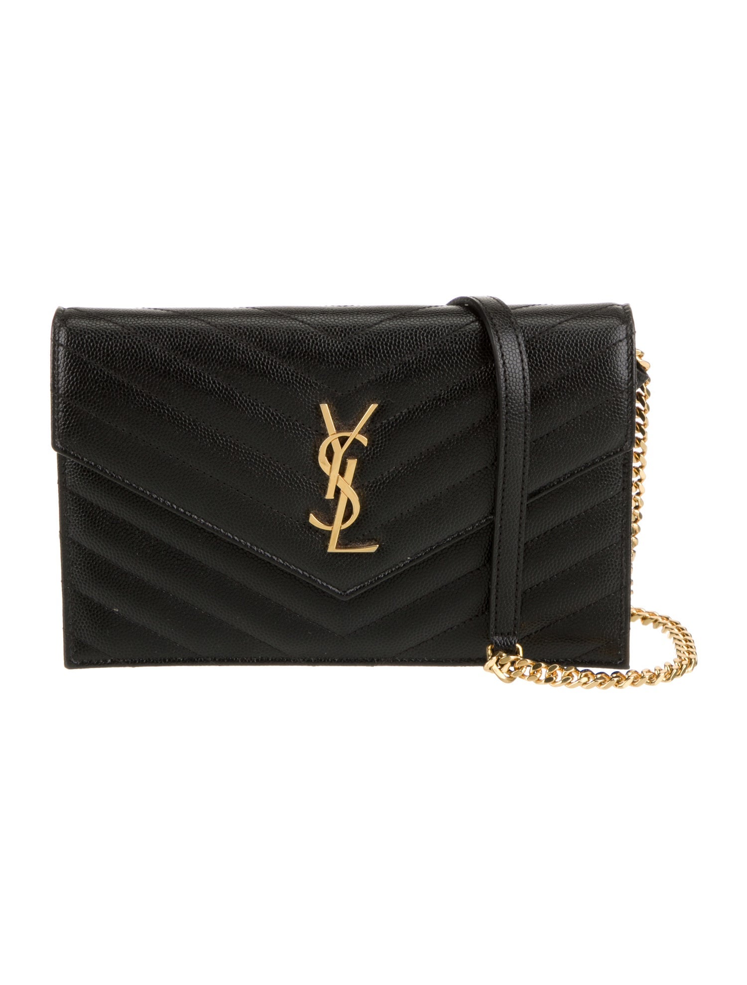 Saint Laurent Leather Cassandre