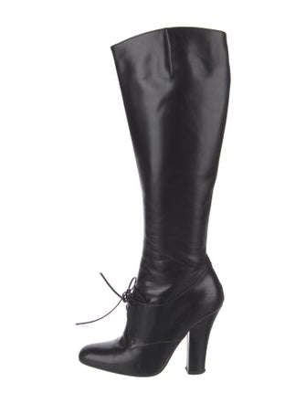 Yves Saint Laurent Leather Boots